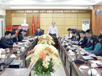 Trung tâm Chuyển đổi số và Thống kê nông nghiệp sẽ hỗ trợ ngành nông nghiệp Hà Tĩnh thực hiện đề án chuyển đổi số