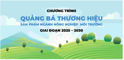 [Infographic] - Quảng bá thương hiệu các sản phẩm ngành nông nghiệp và môi trường giai đoạn 2025-2030